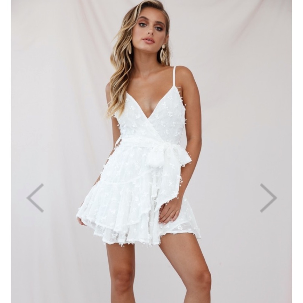 New Short White Dress